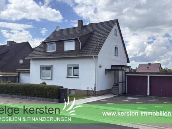 Immobilie in Fuldabrück - Wohnen, vermieten oder beides - Flexibles Zweifamilienhaus mit schönem Garten in Fuldabrück-Dörnhagen zu verkaufen! - Bild 0