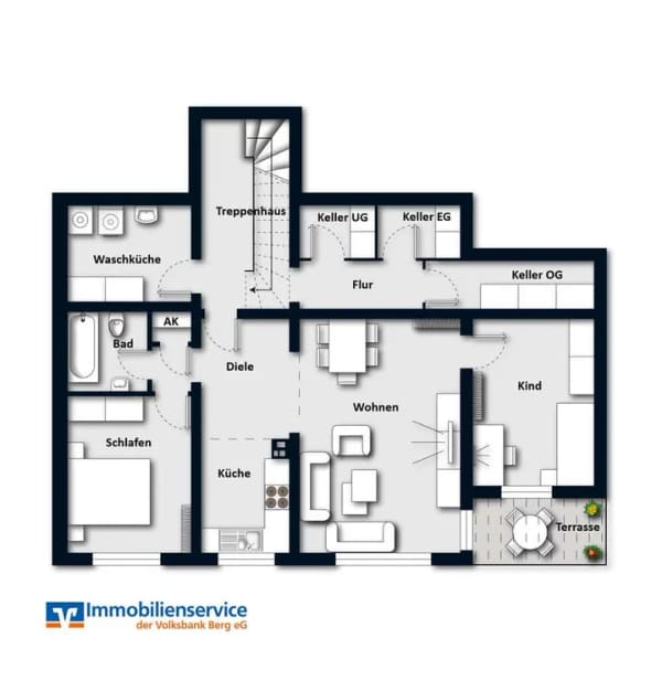 Immobilie in Lindlar - Attraktives 7-Parteien-Haus in ruhiger Wohnlage von Lindlar-Fenke - Bild 1
