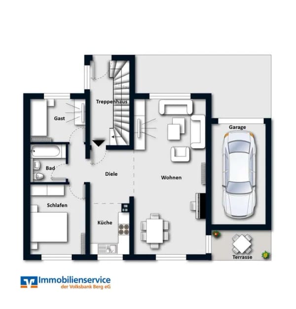 Immobilie in Lindlar - Attraktives 7-Parteien-Haus in ruhiger Wohnlage von Lindlar-Fenke - Bild 2