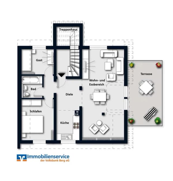 Immobilie in Lindlar - Attraktives 7-Parteien-Haus in ruhiger Wohnlage von Lindlar-Fenke - Bild 3