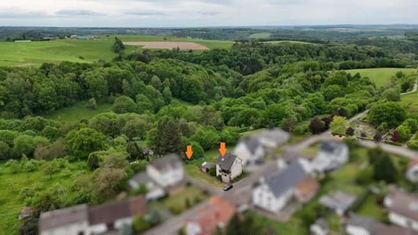 Immobilie in Schweix - +++Einfamilienhaus oder Baugelände mit Panoramablick in wunderschöner, sonniger Höhenlage am Ortr... - Bild 1