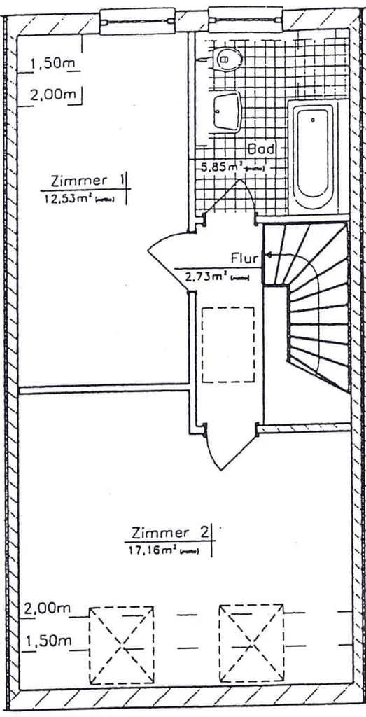 Immobilie in Bentwisch - Provisionsfrei von privat: Reihenmittelhaus in sehr ruhiger Lage in Bentwisch – 97,21 m² Wohnfläche - Bild 1