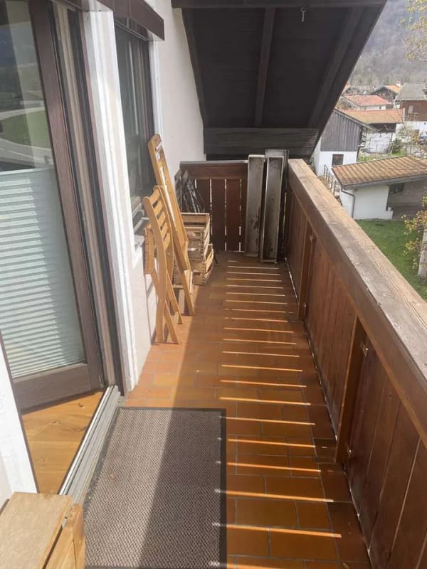 Immobilie in Ruhpolding - Dachgeschosswohnung 2 Zimmer mit Bergpanorama in zentrale Lage - Bild 3