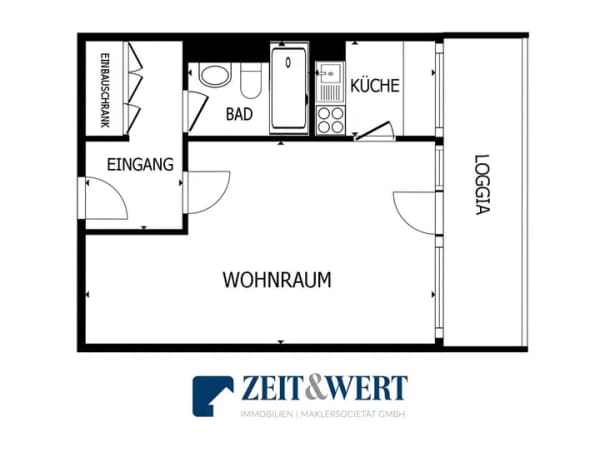 Immobilie in Erftstadt - Erftstadt-Liblar! Renditeknaller! Vermietetes 1-Zimmer-Apartement zur Investition! (SN 5058) - Bild 0