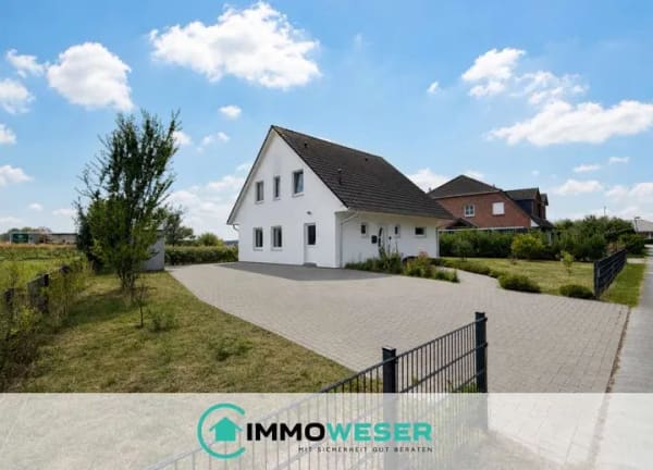 Immobilie in Emtinghausen - Modernes KfW-55-Einfamilienhaus mit großem Grundstück - Bild 1