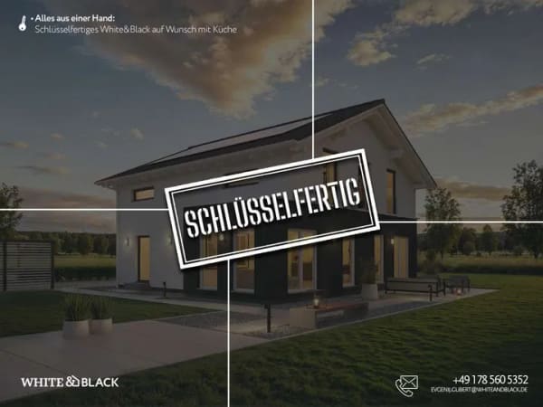 Immobilie in Kroppach - Alles auf BLACK – EINZUGSFERTIG geplant - Bild 0