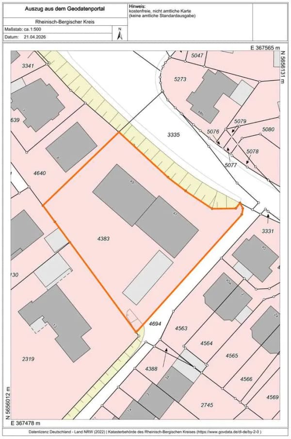 Immobilie in Odenthal - Gepflegte 2-Zimmer-Eigentumswohnung mit PKW-Stellplatz und Keller, im Herzen von Odenthal-Glöbusch - Bild 1