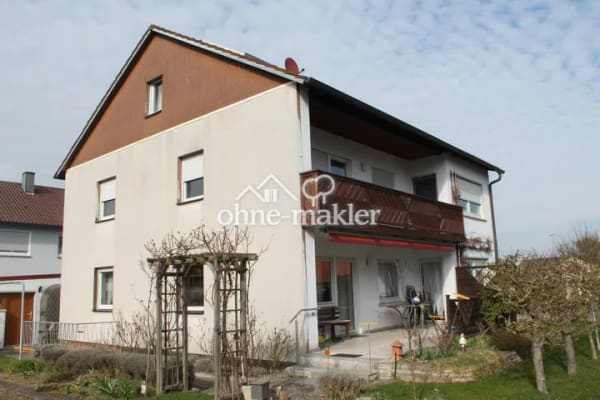 Immobilie in Wilburgstetten - Gepflegtes Zweifamilienwohnhaus in Wilburgstetten mit vielfältigen Nutzungsmöglichkeiten - Bild 4