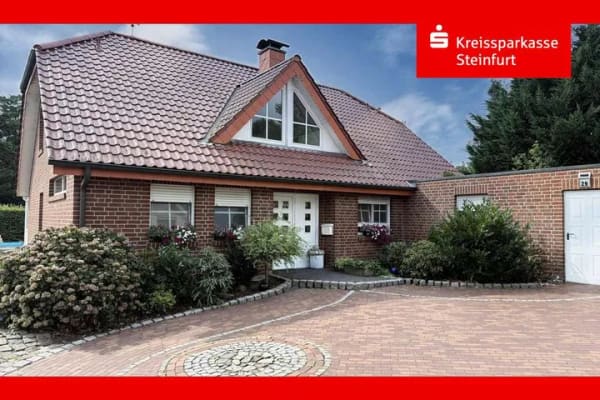 Immobilie in Spelle - Urlaubsflair im eigenen Garten - mit Swimmingpool und Wintergarten - Bild 0
