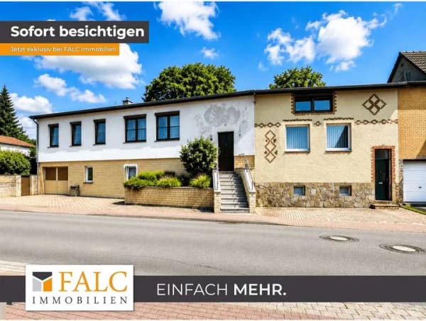 Immobilie in Brüel - ***Vielseitiges Wohn- und Geschäftshaus mit großzügigen Flächen und traumhaftem Garten*** - Bild 0