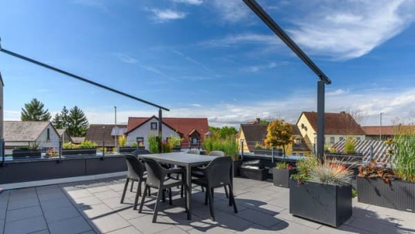 Immobilie in Leutershausen - Ihre moderne 4-Raum-Traumwohnung mit XXL-Dachterrasse auf einer Ebene - Bild 4