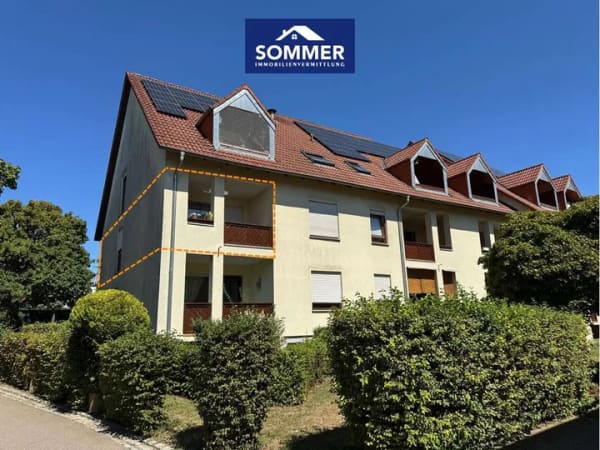 Immobilie in Markdorf - Gepflegte 3-Zimmer-Wohnung mit Loggia + Garage in guter Stadtrandlage von Markdorf - vermietet - Bild 0