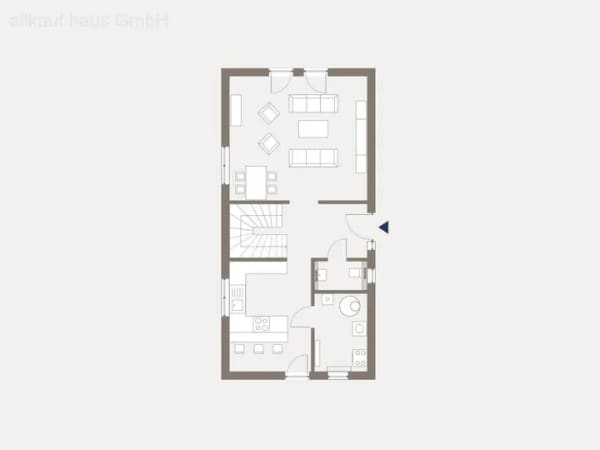 Immobilie in Holdorf - das Raumwunder für die Baulücke | Projekt in 49451 Holdorf - Bild 1
