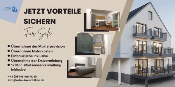 Immobilie in Pfullendorf - Energieeffizient wohnen & clever investieren - moderne Apartments im KfW-40-Standard - Bild 1