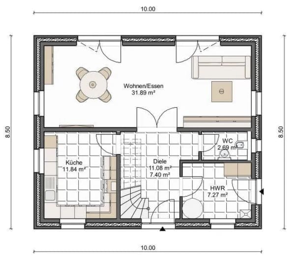 Immobilie in Nienwohld - Energieeffizient Wohnen: Geplantes Neubau-Einfamilienhaus - Bild 3