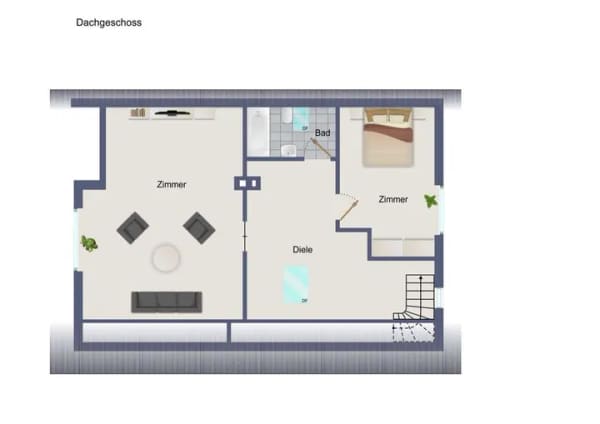 Immobilie in Mühltal - Sanierungsbedürftiges Einfamilienhaus in ruhiger Wohnlage - Bild 2