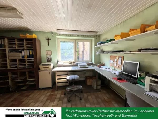 Immobilie in Wunsiedel - Zweifamilienhaus mit Werkstatt und angrenzendem Lagerhaus - Bild 4