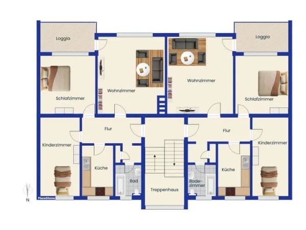Immobilie in Ratzeburg - Solides 6-Familienwohnhaus zwischen Stadtkern und See in Ratzeburg - voll vermietet - Bild 3