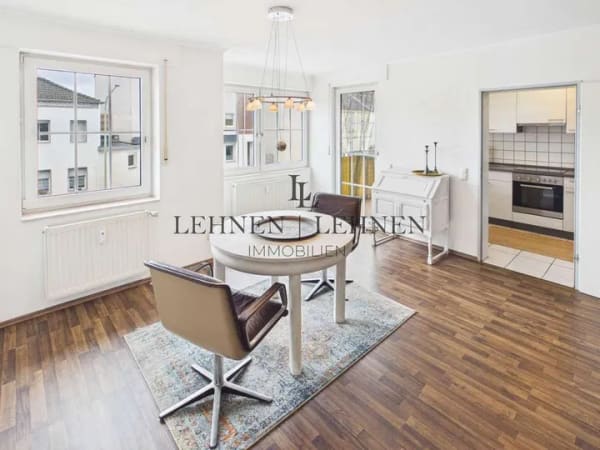 Immobilie in Titz - Bezugsfreie 2-Zimmer-Wohnung mit Balkon, Einbauküche und Stellplatz in Titz - Bild 1