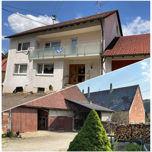 Immobilie in Lonsee - Landwirtschaftliches Anwesen mit großem Nebengebäude 1407 m² Grundstück, sofort Frei! VB! - Bild 0