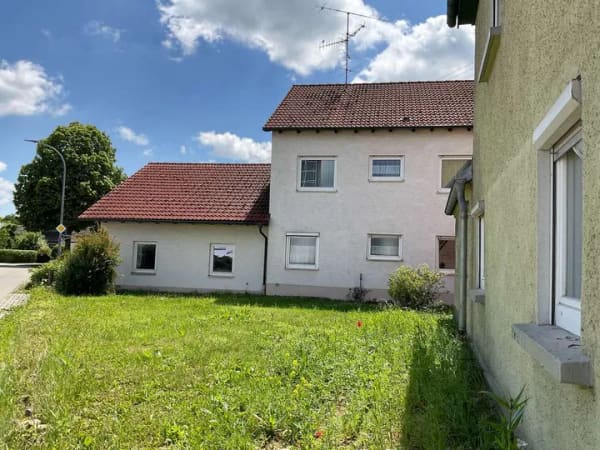 Immobilie in Lonsee - Landwirtschaftliches Anwesen mit großem Nebengebäude 1407 m² Grundstück, sofort Frei! VB! - Bild 1