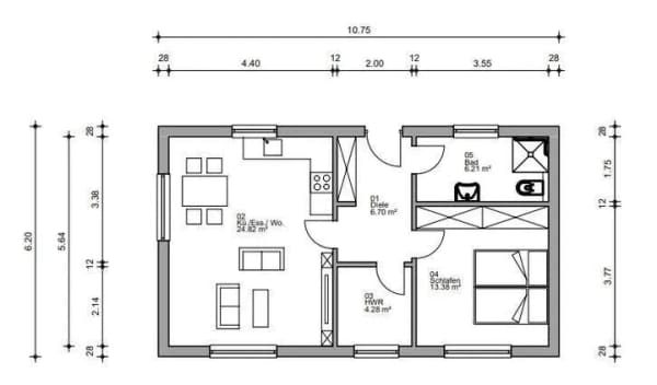 Immobilie in Fahrenkrug - Bungalow im Seniorenwohnpark Fahrenkrug  - Bild 1