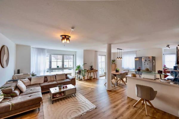 Immobilie in Durach - Modern & aussichtsreich: Großzügige 3-Zi.-Wohnung mit Südwestbalkon vor Allgäuer-Panorama - Bild 0