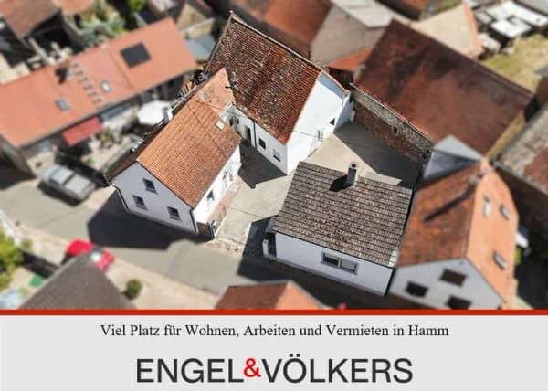 Immobilie in Hamm am Rhein - Viel Platz für Wohnen, Arbeiten und Vermieten in Hamm - Bild 0