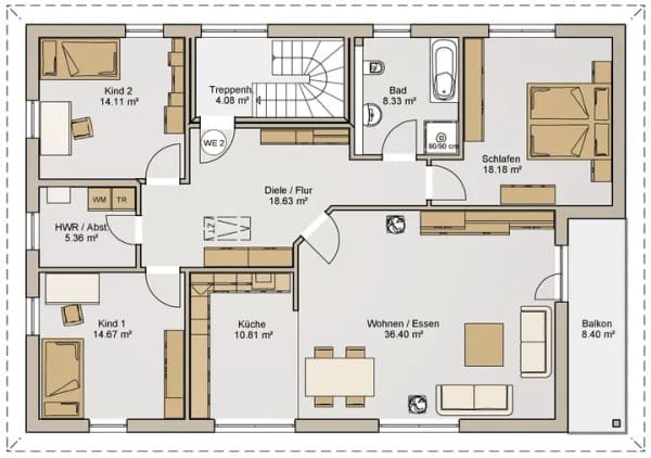 Immobilie in Abtsgmünd - Architektonische Eleganz in Bestform: Repräsentative Stadtvilla mit 280 m² luxuriösem Wohnkomfort und energetischer Spitzenklasse - Bild 2