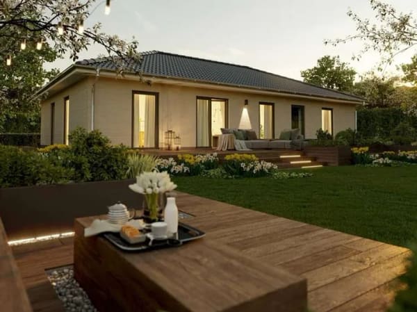 Immobilie in Hemsloh - Attraktiver Bungalow in Kellenberg: Ihr Traumhaus für die Familie - Bild 1