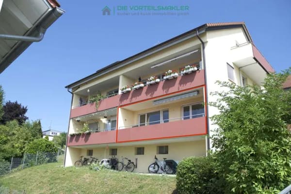 Immobilie in Wasserburg (Bodensee) - 3-Zimmerwohnung mit Seeblick in Wasserburg - Bild 0