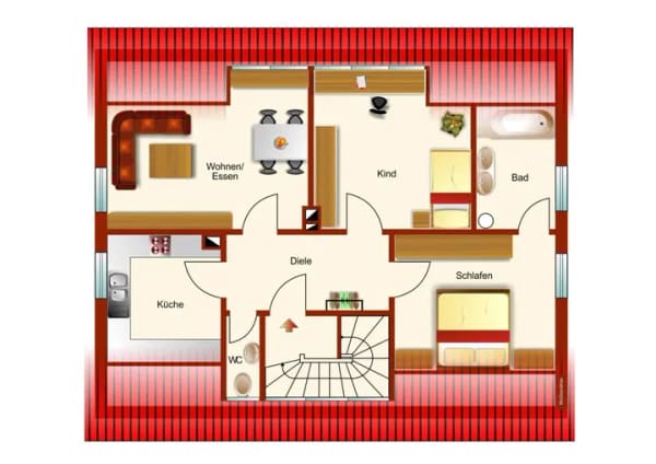Immobilie in Göppingen - Dachgeschosswohnung in Göppingen - Bild 3