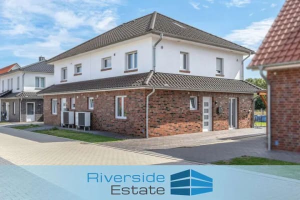 Immobilie in Sulingen - Sulingen | Neuwertige Doppelhaushälfte mit KfW-40-Standard, Wärmepumpe & Garten - Bild 0