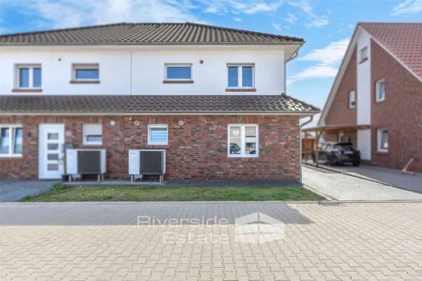Immobilie in Sulingen - Sulingen | Neuwertige Doppelhaushälfte mit KfW-40-Standard, Wärmepumpe & Garten - Bild 2