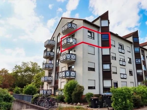 Immobilie in Speyer - Kleine, aber feine Wohnung in gepflegtem Mehrfamilienhaus in Speyer! - Bild 0