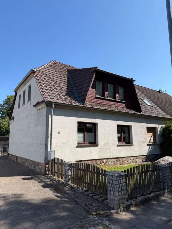 Immobilie in Prenzlau - Rustikales Doppelhaus mit 180 m² Wohnfläche und 2 Bädern in Prenzlau - Bild 0