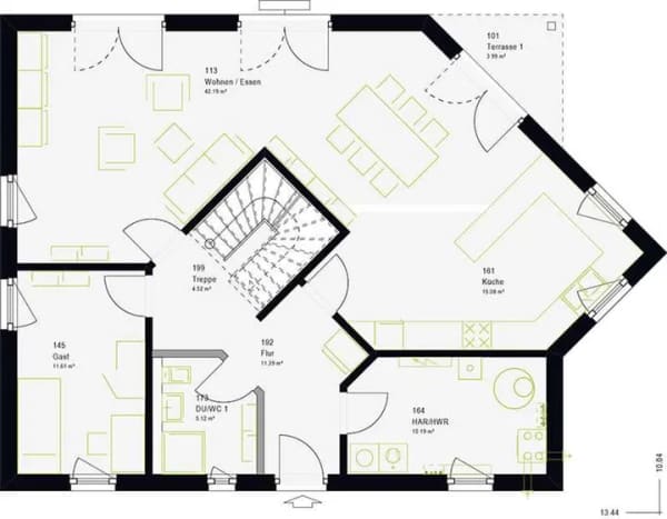 Immobilie in Rennau - Traumhaus mit Grundstück. Sind sie verrückt genug für diesen verrückten Grundriss?  - Bild 2