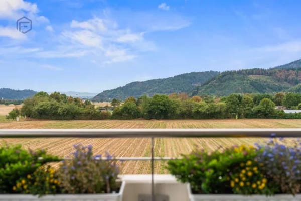 Immobilie in Stegen - Wohnen in oberster Etage mit unverbaubarem Panoramablick über Freiburg bis zu den Vogesen! - Bild 3