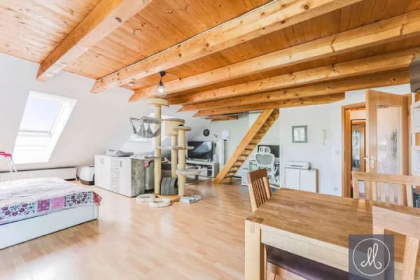 Immobilie in Zeitlarn - Modernisierte Loftwohnung mit Balkon und ausgebautem Spitzboden in ruhiger Ortsrandlage - Bild 4