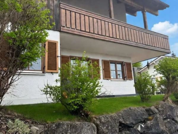 Immobilie in Halblech - Wohnen mit Alpenblick: Moderne Gartenwohnung in begehrter Lage von Halblech - Bild 0