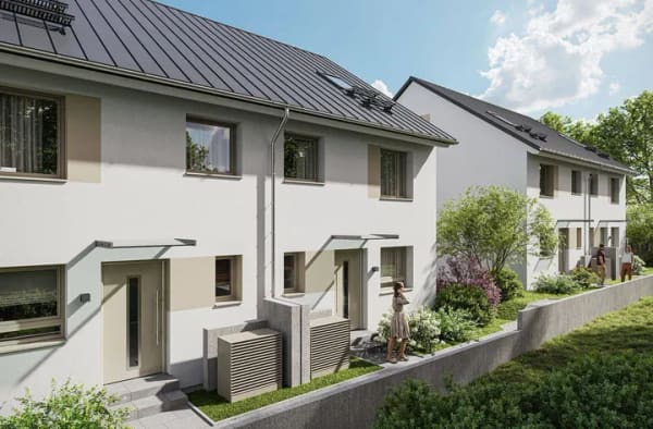 Immobilie in Beuren - Frisch im Bau - Jetzt einziehen planen: Nachhaltige DHH in Beuren ... - Bild 1