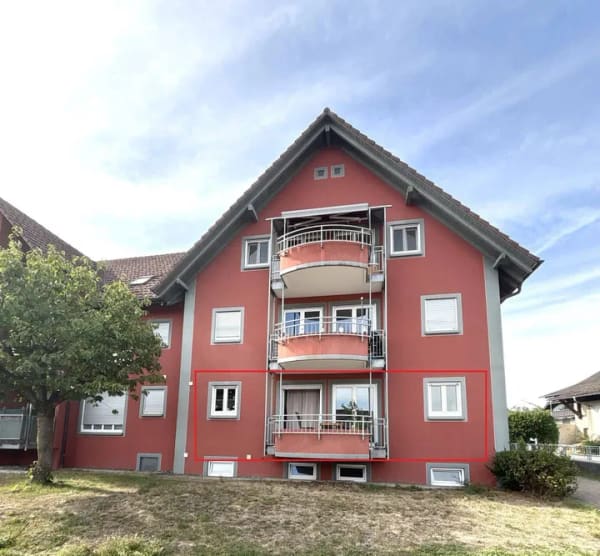 Immobilie in Hohentengen am Hochrhein - Grenznah investieren - Gepflegte 2-Zimmer-Wohnung mit Balkon zu verkaufen! - Bild 1