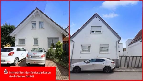 Immobilie in Raunheim - Zwei Häuser – ein außergewöhnliches Ensemble mit viel Potenzial - Bild 0