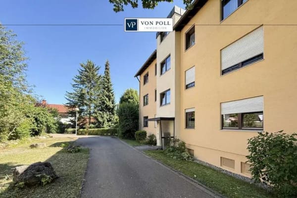 Immobilie in Nördlingen - Nördlingen: 3,5-Zimmerwohnung im 1. OG mit Balkon und Tiefgaragenstellplatz - Bild 0