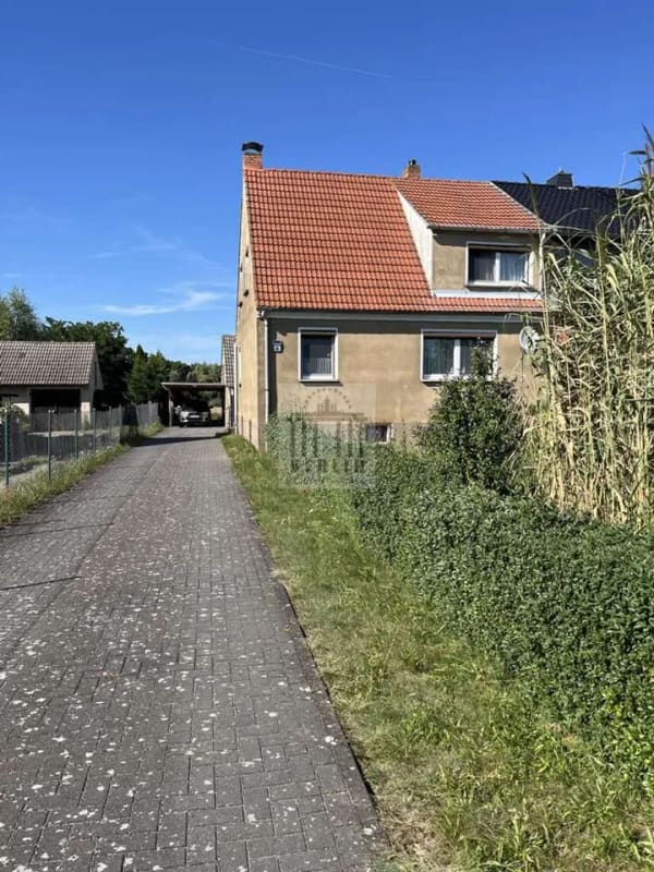 Immobilie in Calau - gepflegte, bezahlbare Doppelhaushälfte in Mallenchen - Bild 0