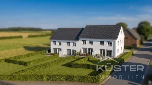 Immobilie in Wölpinghausen - KÜSTER IMMOBILIEN präsentiert: Energieeffizientes Neubau-Endhaus mit viel Platz für Familien - Bild 0