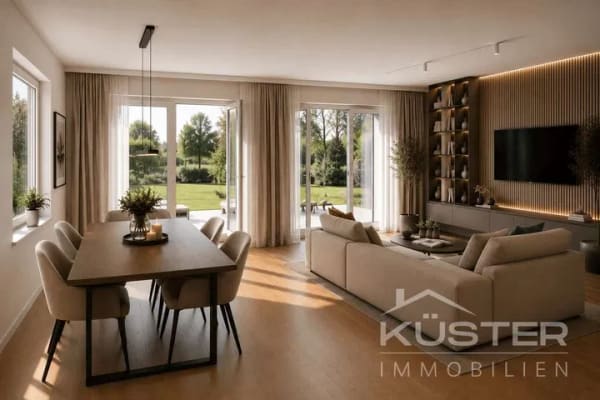 Immobilie in Wölpinghausen - KÜSTER IMMOBILIEN präsentiert: Energieeffizientes Neubau-Endhaus mit viel Platz für Familien - Bild 4