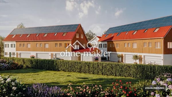 Immobilie in Hiltenfingen - Einheit 5 – Reiheneckhaus in Landhausoptik mit Garten & Doppelgarage | KfW-40-QNG, Baubeginn erfolgt - Bild 2