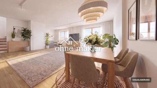 Immobilie in Hiltenfingen - Einheit 5 – Reiheneckhaus in Landhausoptik mit Garten & Doppelgarage | KfW-40-QNG, Baubeginn erfolgt - Bild 3