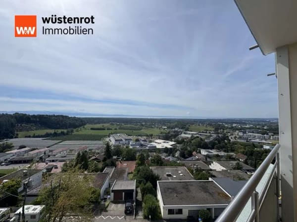 Immobilie in Tettnang - Über den Dächern von Tettnang - 4 Zimmer Wohnung mit traumhaftem Weitblick - Bild 1